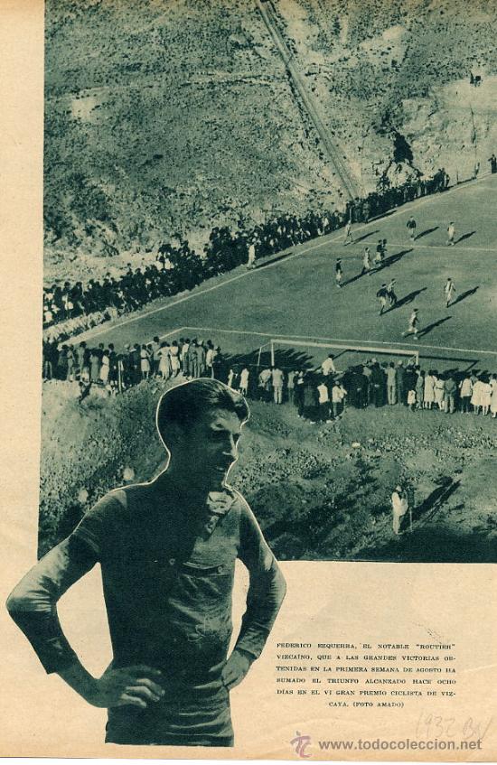 Coleccionismo de revistas y peri&oacute;dicos: CICLISMO 1932 LIERES ASTURIAS 2 HOJAS REVISTA