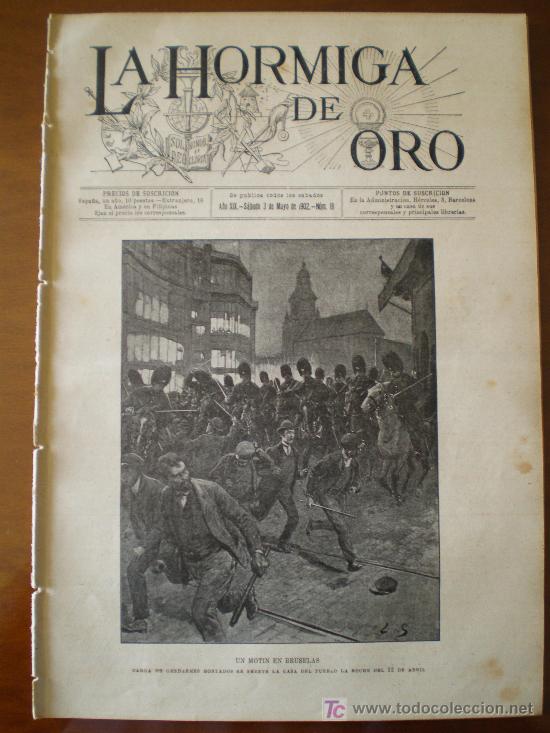 Coleccionismo de revistas y peri&oacute;dicos: LA HORMIGA DE ORO n&ordm; 18 (03/05/02) BRUSELAS NIZA JALISCO JUANACATLAN MEXICO