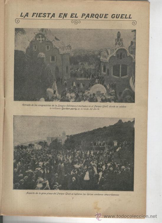 Coleccionismo de Revistas y Peri&oacute;dicos: REVISTA A&Ntilde;O 1906 YANQUIS EN  CUBA UNAMUNO EN BARCELONA PRIMER CONGRES DE LA LLENGUA CATALANA G&Uuml;ELL