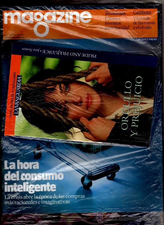 Collection Magazines and Newspapers: REVISTA MAGAZINE + LIBRO ORGULLO Y PREJUICIO + RUTES DE FLORA Y FAUNA - precintado -