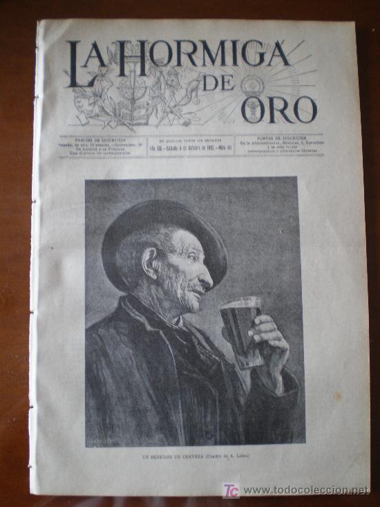 Coleccionismo de revistas y peri&oacute;dicos: LA HORMIGA DE ORO N&ordm; 40 (04/10/02) CERVEZA HAITI PUERTO PRINCIPE ARTILLERIA FRANCIA