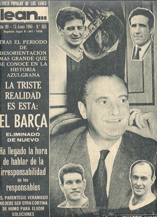 Coleccionismo de revistas y peri&oacute;dicos: REVISTA LEAN N&ordm; 260 1960 VOLTREGA CAMPEON DE ESPA&Ntilde;A HOCKEY VUELTA ITALIA CICLISMO