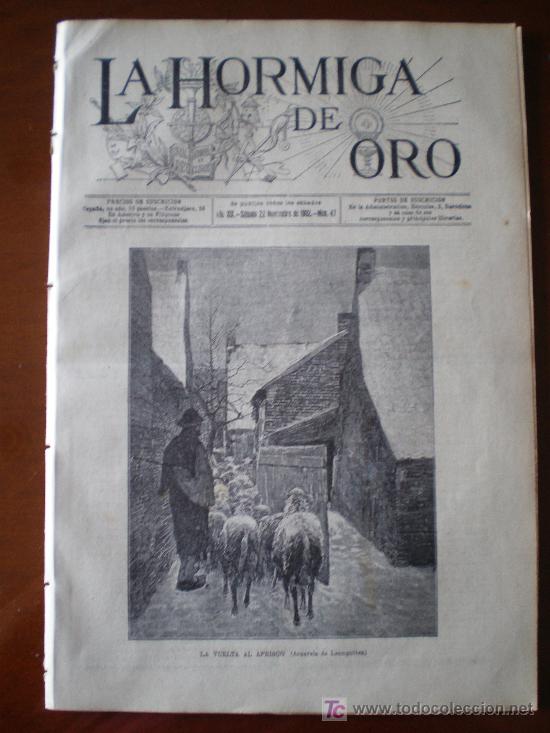 Coleccionismo de revistas y peri&oacute;dicos: LA HORMIGA DE ORO N&ordm; 47 (22/11/02) SALERMO LONDRES CABALLO BALACA CUADRA UPOGORO LEOPARDO