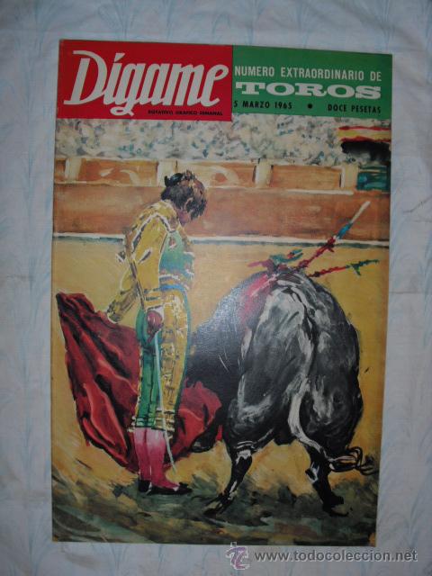 Coleccionismo de revistas y peri&oacute;dicos: digame,n&ordm; extraordinario 5 de marzo del 1965