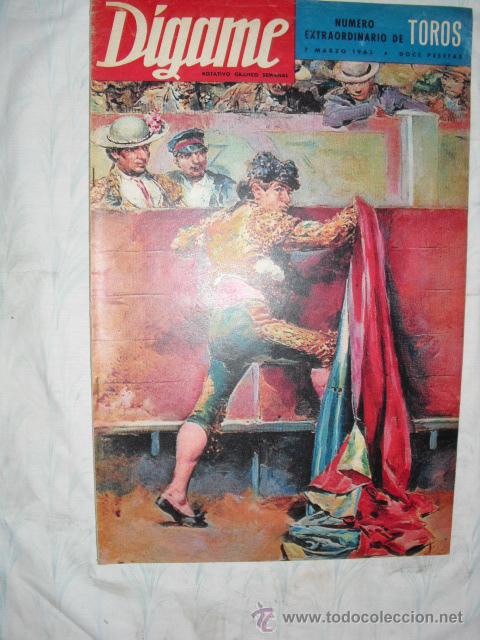 Collectionnisme de Revues et Journaux: digame,n&ordm; extraordinario 7 de marzo 1963