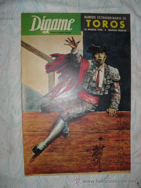 Coleccionismo de revistas y peri&oacute;dicos: digame n&ordm; extraordinario 15 de marzo del 1968