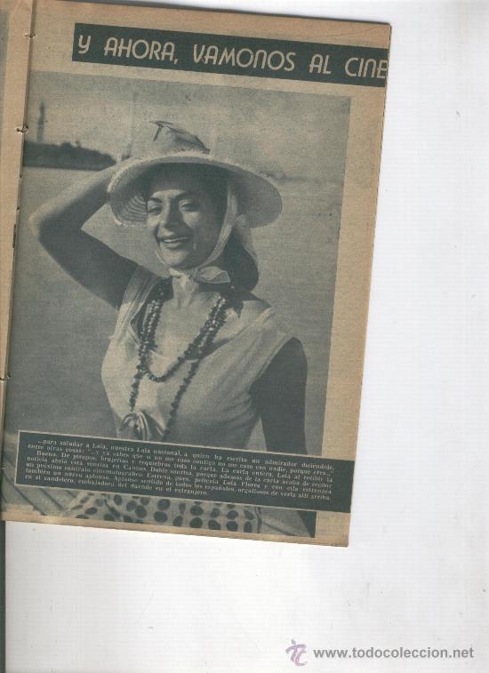 Coleccionismo de Revistas y Peri&oacute;dicos: REVISTA CARETA. 183. A&Ntilde;O 1957.FOTOS DEL TORERO LUIS MIGUEL. PRECIOSA FOTO DE LOLA FLORES.BAILE.