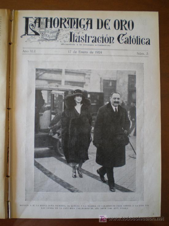 Coleccionismo de revistas y peri&oacute;dicos: LA HORMIGA DE ORO N&ordm; 3 (17/01/24) FONT ROMEU ODEILLO VALENCIA SABADELL MURCIA ZARAGOZA GERONA