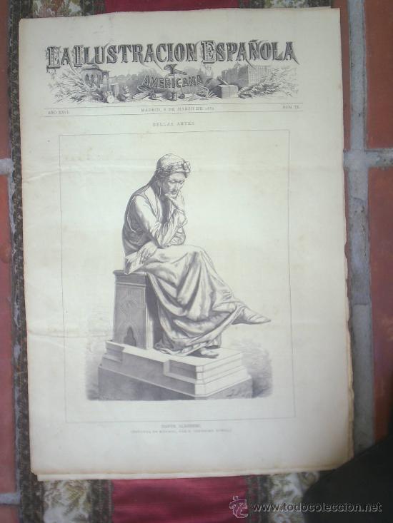 Coleccionismo de revistas y peri&oacute;dicos: REVISTA  A&Ntilde;O 1882  (LA ILUTRACION ESPA&Ntilde;OLA Y AMERICANA)