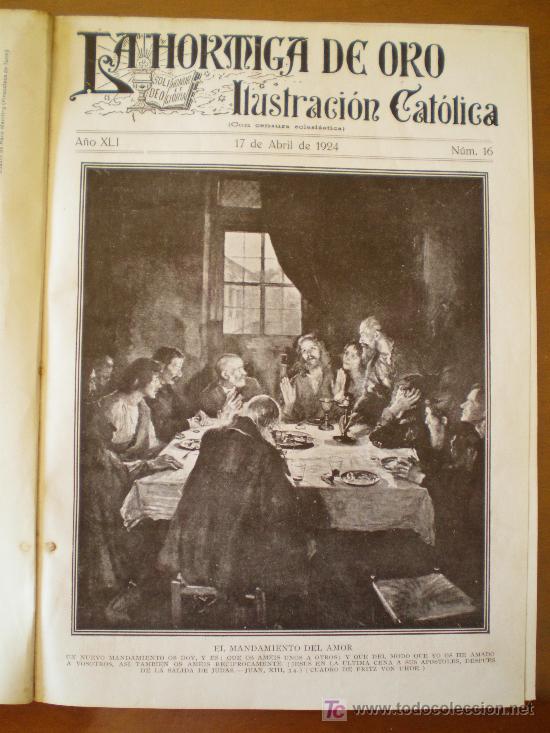 Coleccionismo de revistas y peri&oacute;dicos: LA HORMIGA DE ORO N&ordm; 16 (17/04/24) SEMANA SANTA BARCELONA MADRID CORDOBA PRIMO DE RIVERA ESTEFANI
