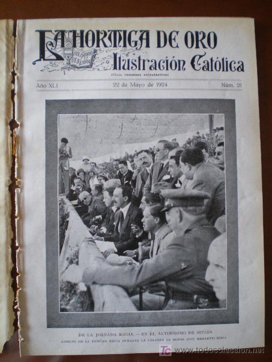 Coleccionismo de revistas y peri&oacute;dicos: LA HORMIGA DE ORO N&ordm; 21 (22/05/24) SITGES GERONA FIGUERAS MADRID SAN ISIDRO VALENCIA SALAMANCA