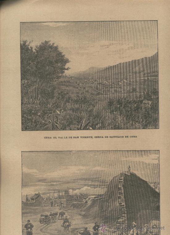 Coleccionismo de Revistas y Peri&oacute;dicos: ILUSTRACION IBERICA.641.13-04-1895.GUERRA DE CUBA.MAMBISES.LOS ATAQUES DE MAXIMO GOMEZ. Y MACEO.
