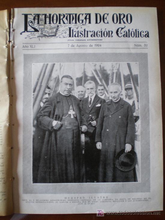 Coleccionismo de revistas y peri&oacute;dicos: LA HORMIGA DE ORO N&ordm; 32 (07/08/24) VIGO IRUN  LOYOLA BARCELONA SABADELL BERGA VALENCIA PONTEVEDRA