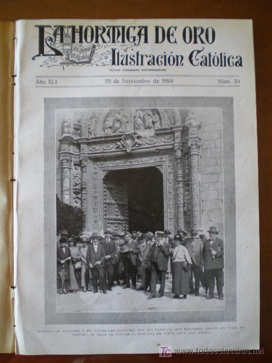 Coleccionismo de revistas y peri&oacute;dicos: LA HORMIGA DE ORO N&ordm; 39 (25/09/24) TOLEDO ALGORTA BILBAO BARCELONA RUEDA SASTAGO ZARAGOZA VALENCIA