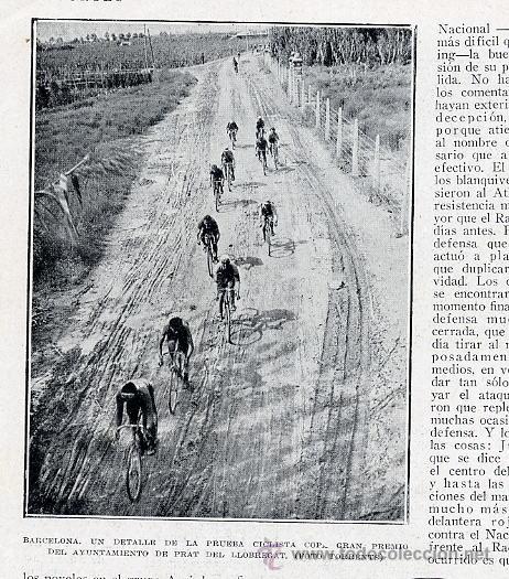 Coleccionismo de revistas y peri&oacute;dicos: CICLISMO 1930 PRAT DEL LLOBREGAT BARCELONA RETAL REVISTA