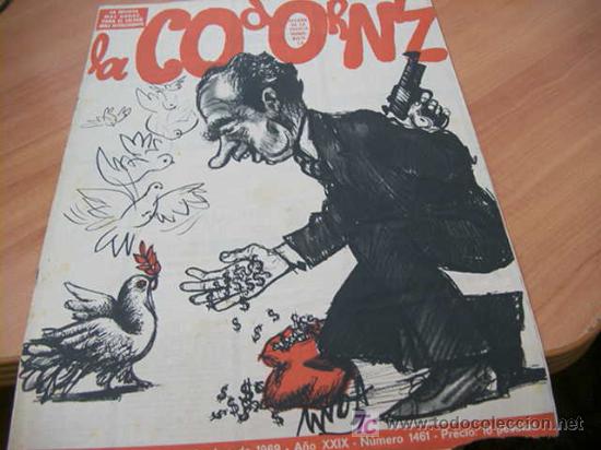 Coleccionismo de Revistas y Peri&oacute;dicos: LA CODORNIZ . N&ordm; 1461 16 - NOVIEMBRE - 1969