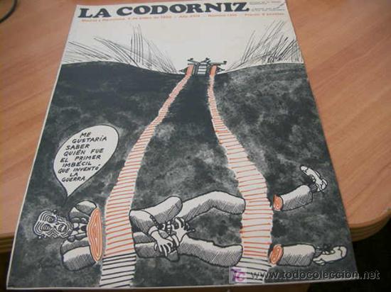 Coleccionismo de Revistas y Peri&oacute;dicos: LA CODORNIZ . N&ordm; 1416 5 - ENERO - 1969