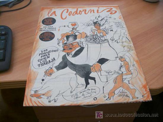 Coleccionismo de Revistas y Peri&oacute;dicos: LA CODORNIZ . N&ordm; 1457 19 - OCTUBRE - 1969