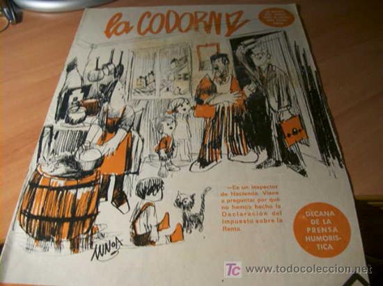 Coleccionismo de Revistas y Peri&oacute;dicos: LA CODORNIZ . N&ordm; 1446 3 - AGOSTO - 1969