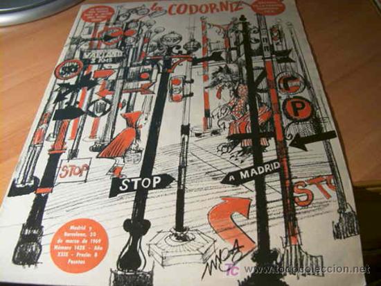 Coleccionismo de Revistas y Peri&oacute;dicos: LA CODORNIZ . N&ordm; 1428 30 - MARZO - 1969