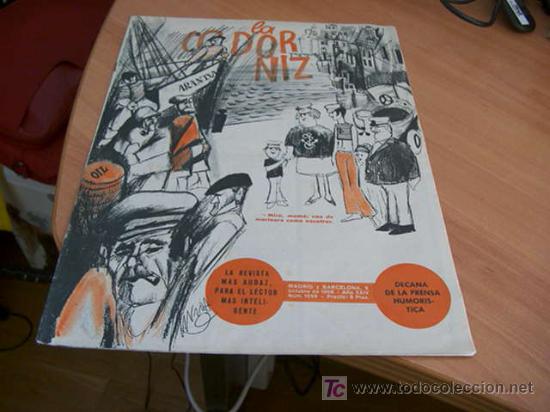 Coleccionismo de Revistas y Peri&oacute;dicos: LA CODORNIZ . N&ordm; 1299 9 - OCTUBRE - 1966