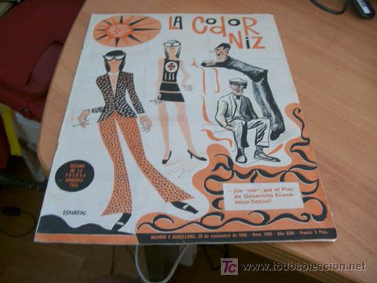 Coleccionismo de Revistas y Peri&oacute;dicos: LA CODORNIZ . N&ordm; 1305 20 - NOVIEMBRE - 1966