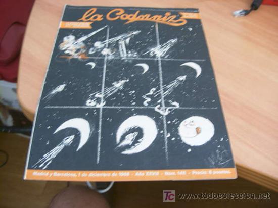 Coleccionismo de Revistas y Peri&oacute;dicos: LA CODORNIZ . N&ordm; 1411 ( 1 - DICIEMBRE - 1968 )