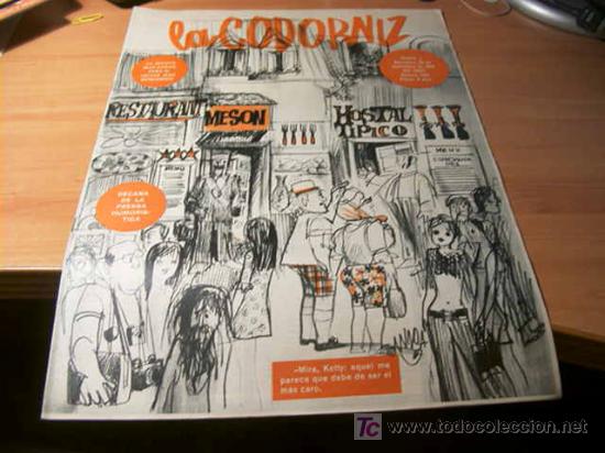 Coleccionismo de Revistas y Peri&oacute;dicos: LA CODORNIZ .  N&ordm; 1402 ( 29 - SEPTIEMBRE - 1968 )