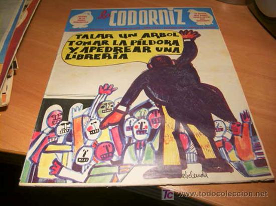 Coleccionismo de Revistas y Peri&oacute;dicos: LA CODORNIZ .  N&ordm; 1613 ( 15 - OCTUBRE - 1972 )