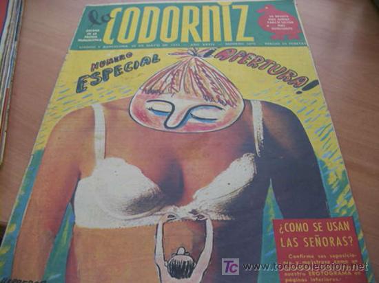 Coleccionismo de Revistas y Peri&oacute;dicos: LA CODORNIZ . ESPECIAL APERTURA  N&ordm; 1672 ( 26 - MAYO - 1974 )
