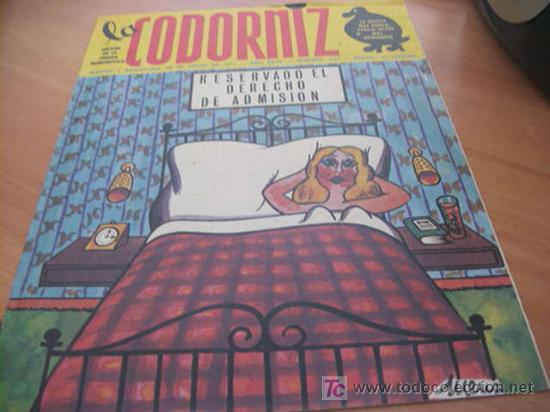 Coleccionismo de Revistas y Peri&oacute;dicos: LA CODORNIZ . N&ordm; 1714 ( 26 - ENERO - 1975 )