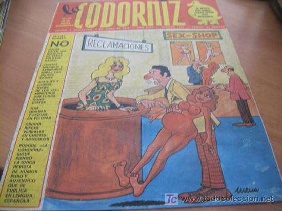 Coleccionismo de Revistas y Peri&oacute;dicos: LA CODORNIZ .  N&ordm; 1732 ( 1- JUNIO - 1975 )
