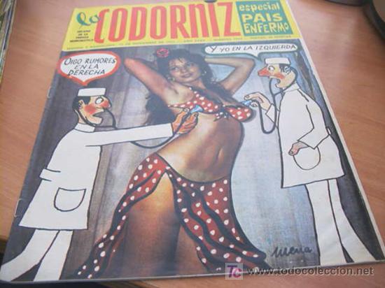 Coleccionismo de Revistas y Peri&oacute;dicos: LA CODORNIZ .  N&ordm; 1743 ESPECIAL PAIS ENFERMO ( 16 - NOVIEMBRE - 1975 )