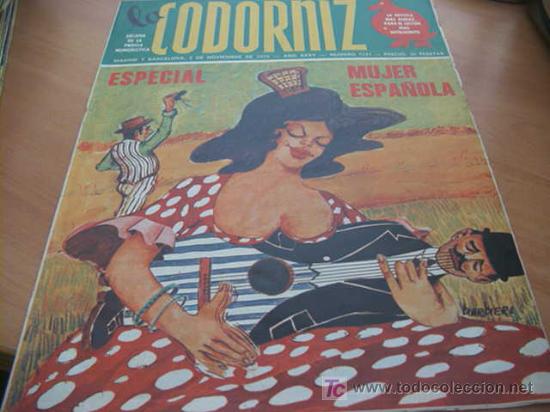 Coleccionismo de Revistas y Peri&oacute;dicos: LA CODORNIZ . ESPECIAL MUJER ESPA&Ntilde;OLA N&ordm; 1741 ( 2 - NOVIEMBRE - 1975 )