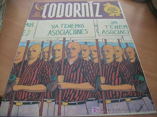 Coleccionismo de Revistas y Peri&oacute;dicos: LA CODORNIZ . N&ordm; 1718 ( 23 - FEBRERO - 1975 )