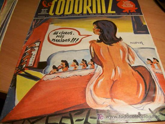 Coleccionismo de Revistas y Peri&oacute;dicos: LA CODORNIZ .  N&ordm; 1795 ( 14 - NOVIEMBRE - 1976 )