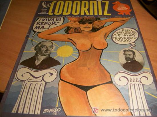 Coleccionismo de Revistas y Peri&oacute;dicos: LA CODORNIZ .  N&ordm; 1775 ( 27 - JUNIO - 1976 )
