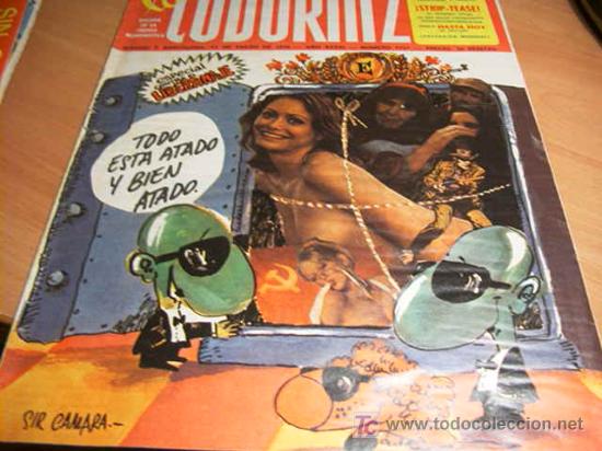 Coleccionismo de Revistas y Peri&oacute;dicos: LA CODORNIZ . N&ordm; 1751 ( 11 - ENERO - 1976 )