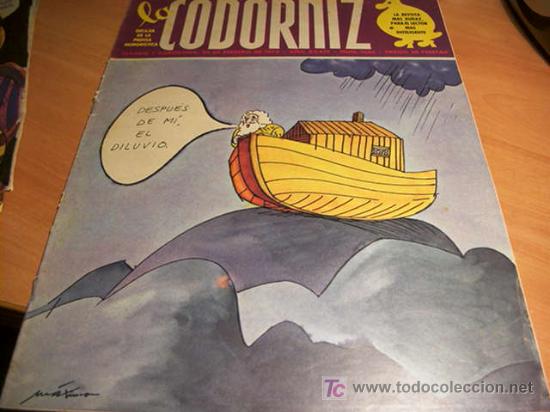 Coleccionismo de Revistas y Peri&oacute;dicos: LA CODORNIZ .  N&ordm; 1666 ( 24 - febrero - 1974 )