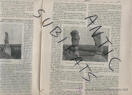 Coleccionismo de Revistas y Peri&oacute;dicos: IBERICA 431 A&Ntilde;O 1922 EROSION MIOCENO DE LA VID BURGOS TUBOS DEL VACIO TELEFONIA VESUBIO POPOCATEPETL