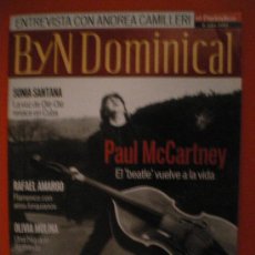 Coleccionismo de Revistas y Periódicos: REVISTA ESPAÑOLA EL DOMINICAL PAUL MCCARTNEY BEATLES. Lote 27464091