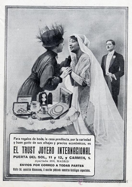 Coleccionismo de Revistas y Peri&oacute;dicos: EL TRUST JOYERO 1926  JOYERIA HOJA REVISTA