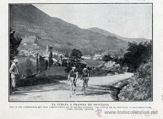 Coleccionismo de revistas y peri&oacute;dicos: CICLISMO 1914 VUELTA FRANCIA RETAL REVISTA