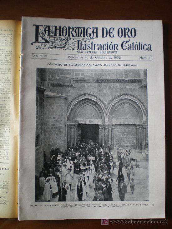 Coleccionismo de revistas y peri&oacute;dicos: LA HORMIGA DE ORO N&ordm; 42 (20/10/32) JUGUETES ARGANGELES EIBAR TOLOSA FILATELIA ARCENIEGA ALAVA