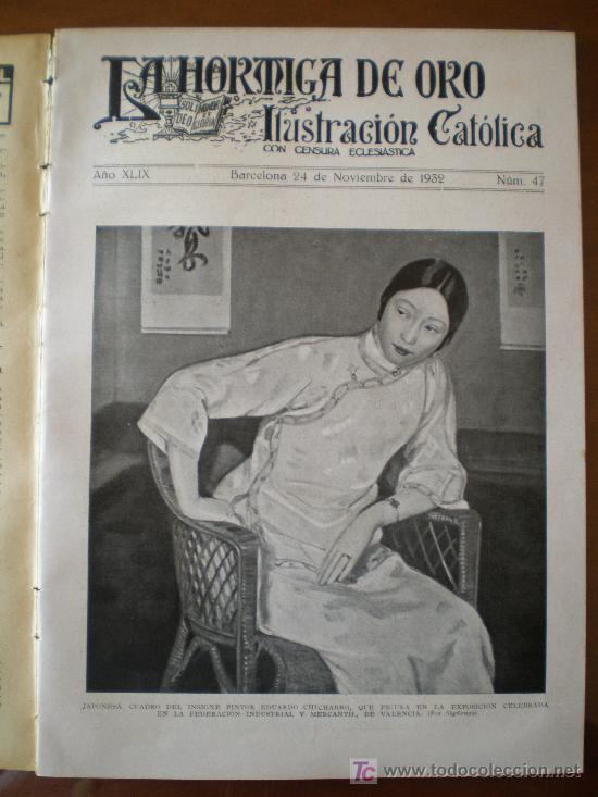 Coleccionismo de revistas y peri&oacute;dicos: LA HORMIGA DE ORO N&ordm; 47 (24/11/32) CHICHARRO TRANSATLANTICO SANTA CRUZ SEVILLA ESTELLA DEVA CORU&Ntilde;A