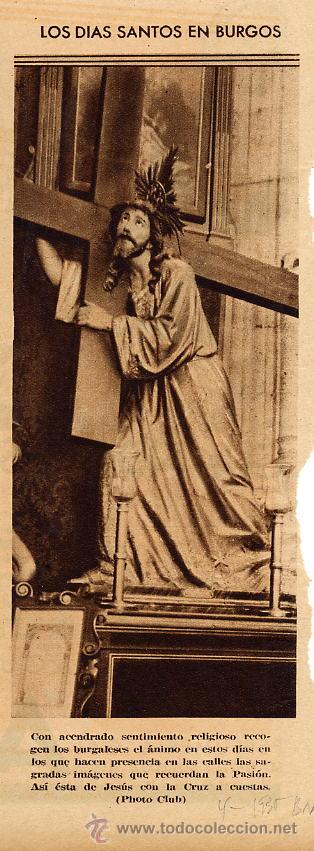 Coleccionismo de Revistas y Peri&oacute;dicos: BURGOS 1935 SEMANA SANTA RETAL REVISTA