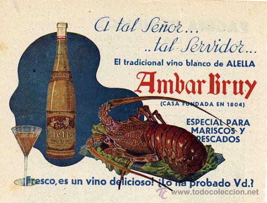 Coleccionismo de Revistas y Peri&oacute;dicos: ALELLA VINO 1914 AMBAR BRUY RETAL REVISTA