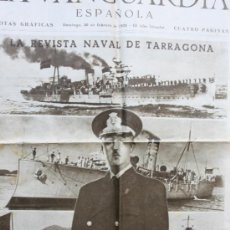 Coleccionismo de Revistas y Periódicos: LA VANGUARDIA 26 FEBRERO 1939 GUERRA CIVIL REVISTA NAVAL EN TARRAGONA-BARCELONA- VER FOTOS. Lote 15885498
