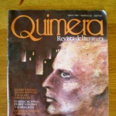 Coleccionismo de Revistas y Periódicos: QUIMERA Nº 19, REVISTA DE LITERATURA (1982). Lote 26774496