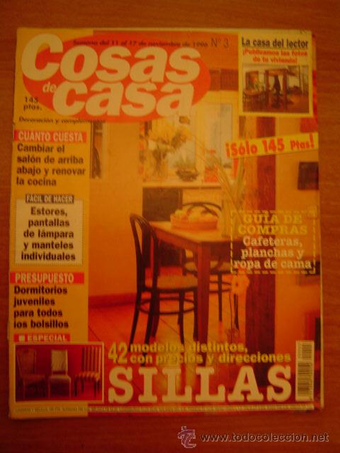 Coleccionismo de Revistas y Peri&oacute;dicos: REVISTA COSAS DE CASAS ,SEMANA DEL 11 AL 17 NOVIEMBRE 1996 .M&ordm; 3